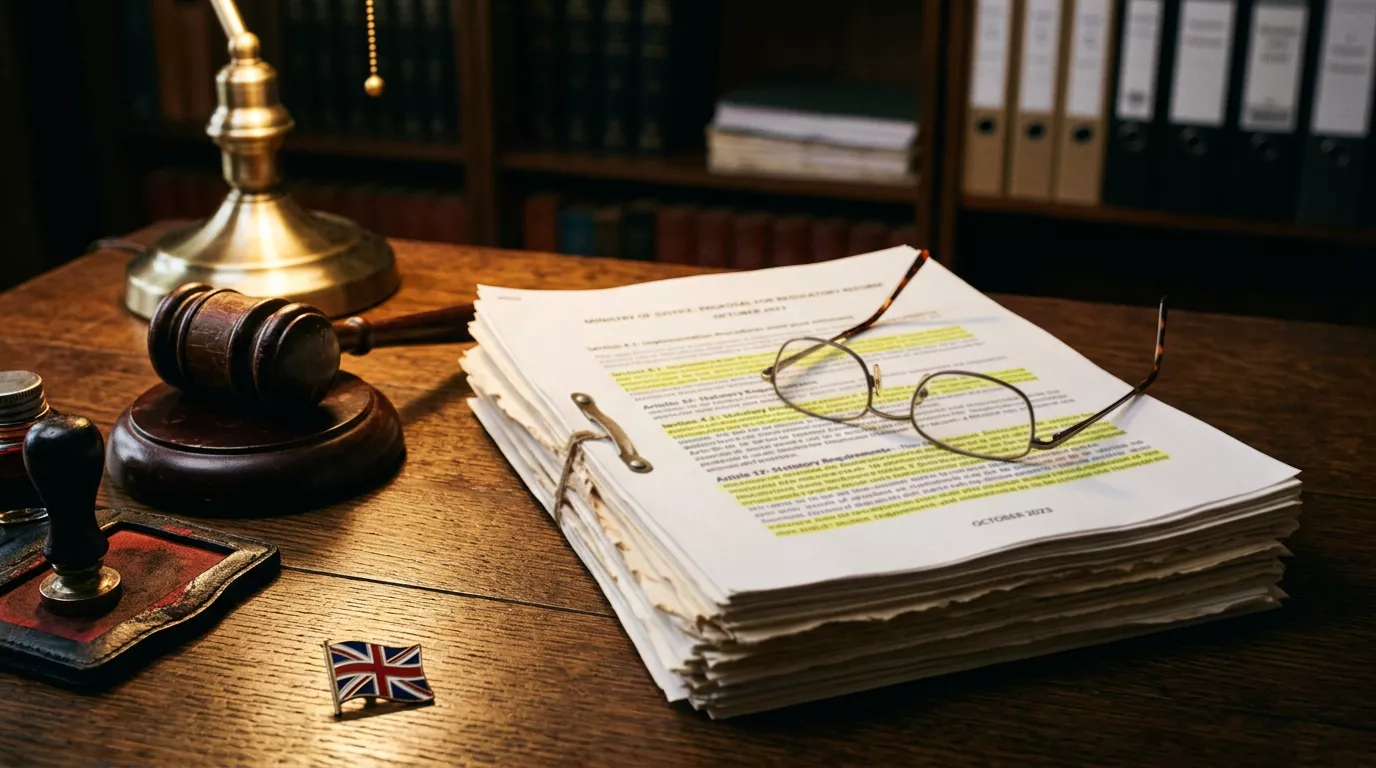 UK regulatory document with highlighted sections about online gambling stake limits and consumer protection measures